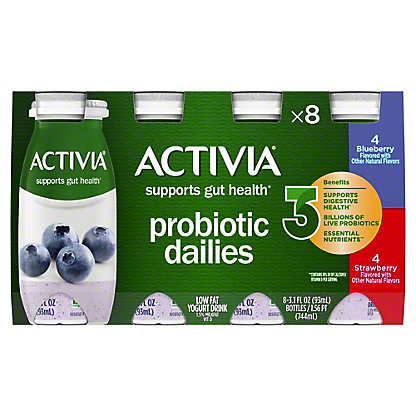[SL-11-00001] Activia Low Fat Probiotic Dailies Strawberry & Blueberry Yogurt Drink