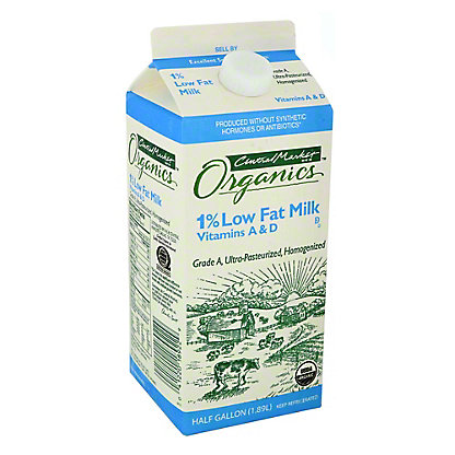 [SL-11-00008] Central Market Organics 1% Low Fat Milk