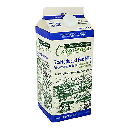 [SL-11-00009] Central Market Organics 2% Reduced Fat Milk