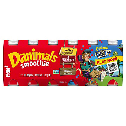 [SL-11-00028] Danimals Strawberry & Banana Smoothie Variety Pack