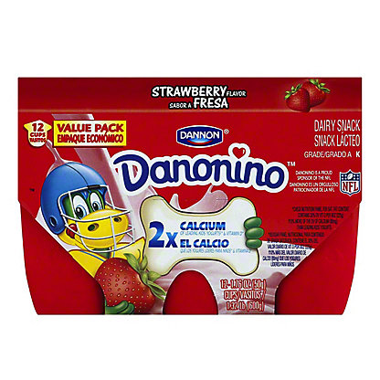 [SL-11-00029] Dannon Danonino 4pk Dairy Snack - Strawberry