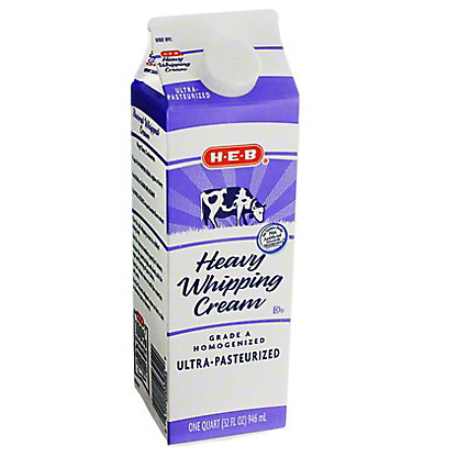 [SL-11-00054] H-E-B Heavy Whipping Cream