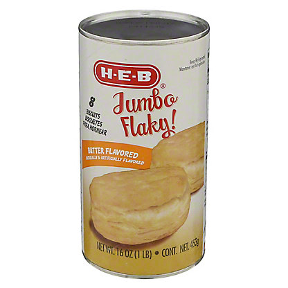 [SL-11-00058] H-E-B Jumbo Flaky Butter-Flavored Biscuits