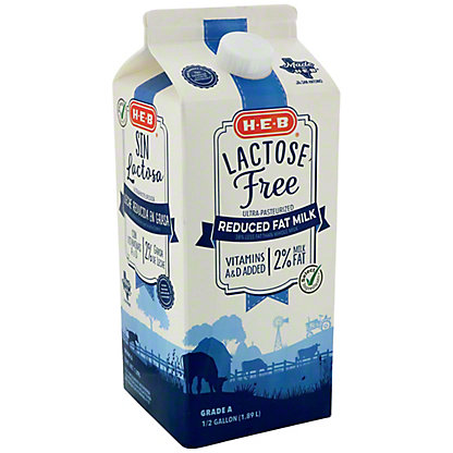 [SL-11-00061] H-E-B Lactose-Free Reduced-Fat 2% Milk