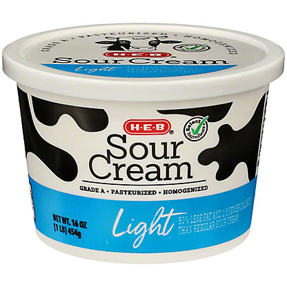 [SL-11-00064] H-E-B Light Sour Cream