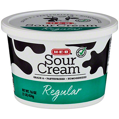 [SL-11-00075] H-E-B Regular Sour Cream