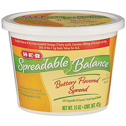 [SL-11-00077] H-E-B Spreadable Balance Buttery Spread