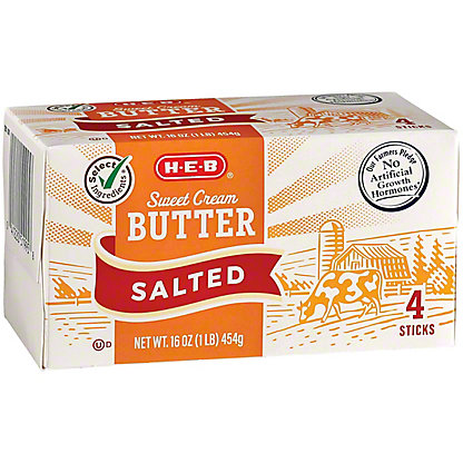 [SL-11-00079] H-E-B Sweet Cream Salted Butter