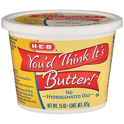 [SL-11-00086] H-E-B You'd Think It's Butter! 58% Vegetable Oil Spread