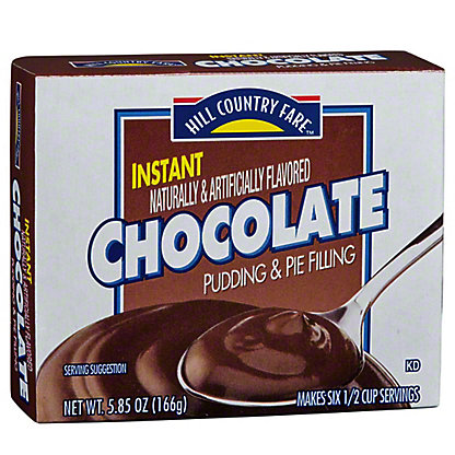 [SL-11-00101] Hill Country Fare Chocolate Instant Pudding Mix