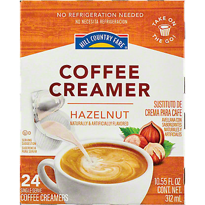 [SL-11-00103] Hill Country Fare Coffee Creamer Single Serve Cups – Hazelnut