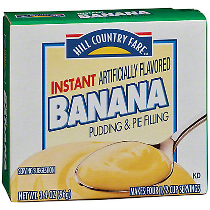 [SL-11-00110] Hill Country Fare Instant Banana Pudding Mix
