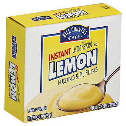 [SL-11-00111] Hill Country Fare Instant Lemon Pudding Mix