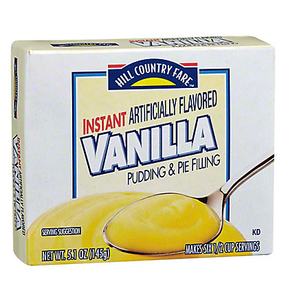 [SL-11-00123] Hill Country Fare Vanilla Instant Pudding Mix