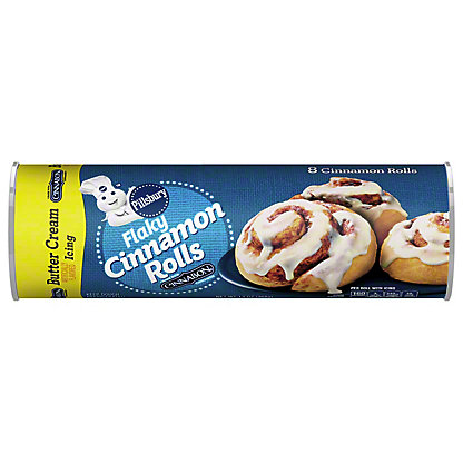 [SL-11-00155] Pillsbury Cinnabon Flaky Cinnamon Rolls with Butter Cream Icing