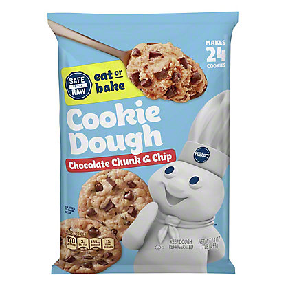 [SL-11-00161] Pillsbury Ready to Eat or Bake Cookie Dough - Chocolate Chunk & Chip