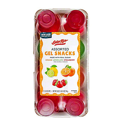 [SL-11-00168] Senor Rico Gel Snacks - Assorted Flavors