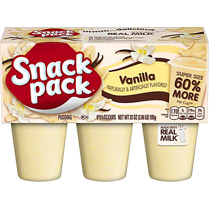 [SL-11-00184] Snack Pack Super Size Vanilla Pudding Cups