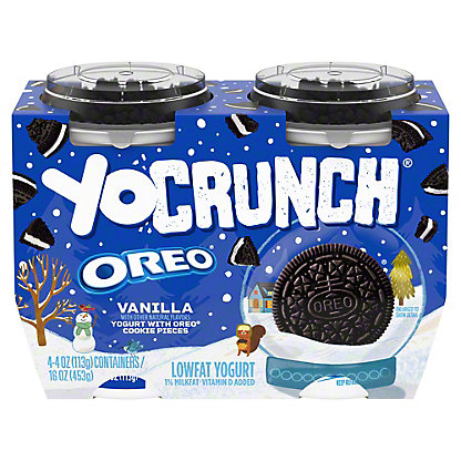 [SL-11-00189] YoCrunch Low Fat Oreo Cookies N' Cream Yogurt