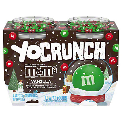 [SL-11-00190] YoCrunch Low-Fat Vanilla Yogurt with Milk Chocolate M&M's