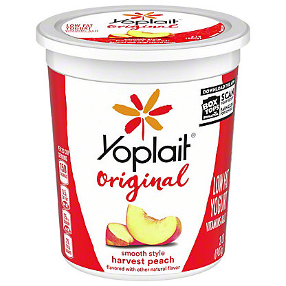 [SL-11-00195] Yoplait Original Low-Fat Harvest Peach Yogurt