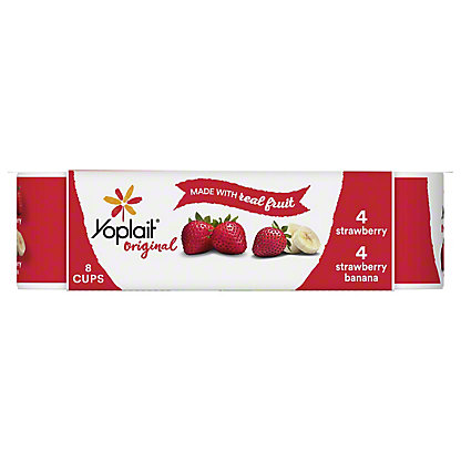 [SL-11-00196] Yoplait Original Low-Fat Strawberry & Strawberry Banana Yogurt